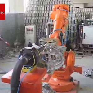 西鈦珂機器人力控去毛刺打磨拋光工具、力控單元與電主軸