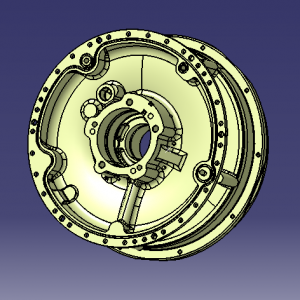 微型角度頭加工案例一：航空發動機機匣加工